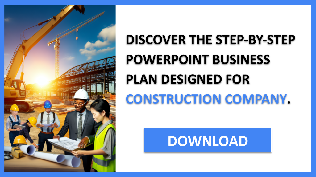 Business Plan Example for Construction Company - Construction Company Business Plan- CTA2