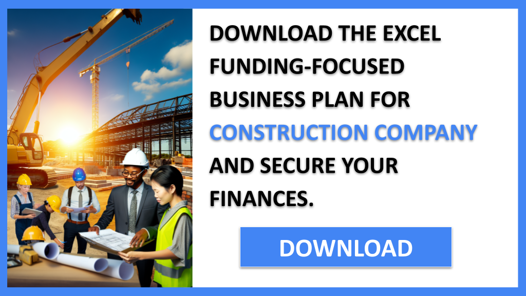 Business Plan Example for Construction Company - Construction Company Funding Options- CTA2