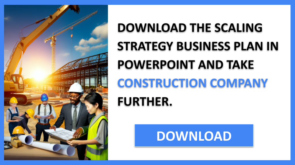 Business Plan Example for Construction Company - Construction Company Growth Strategy- CTA2
