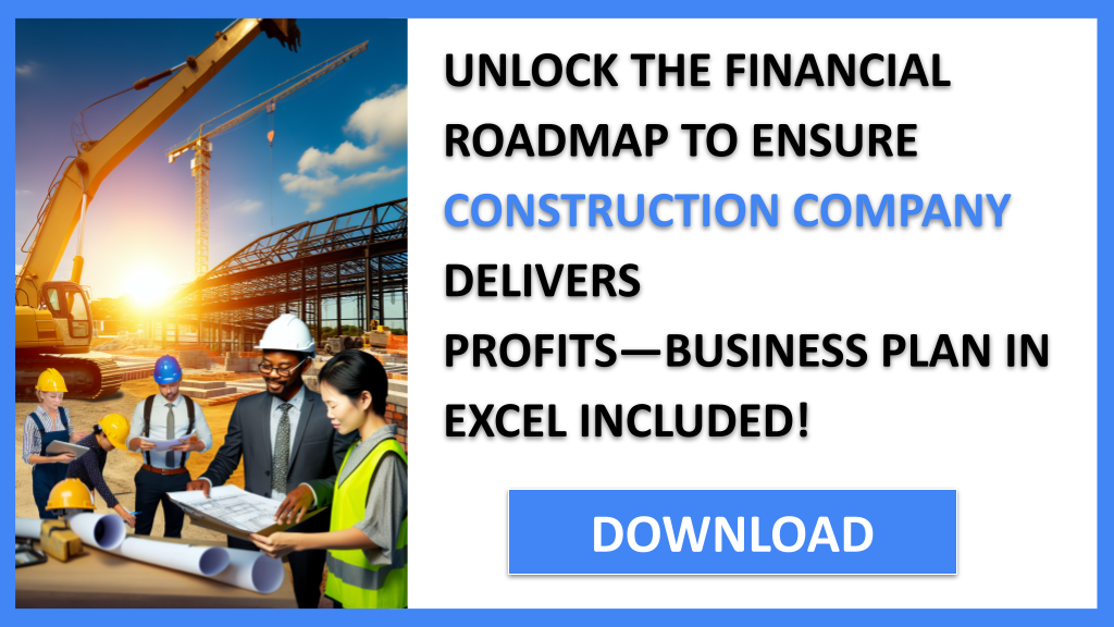 Business Plan Example for Construction Company - Construction Company Profitability- CTA2