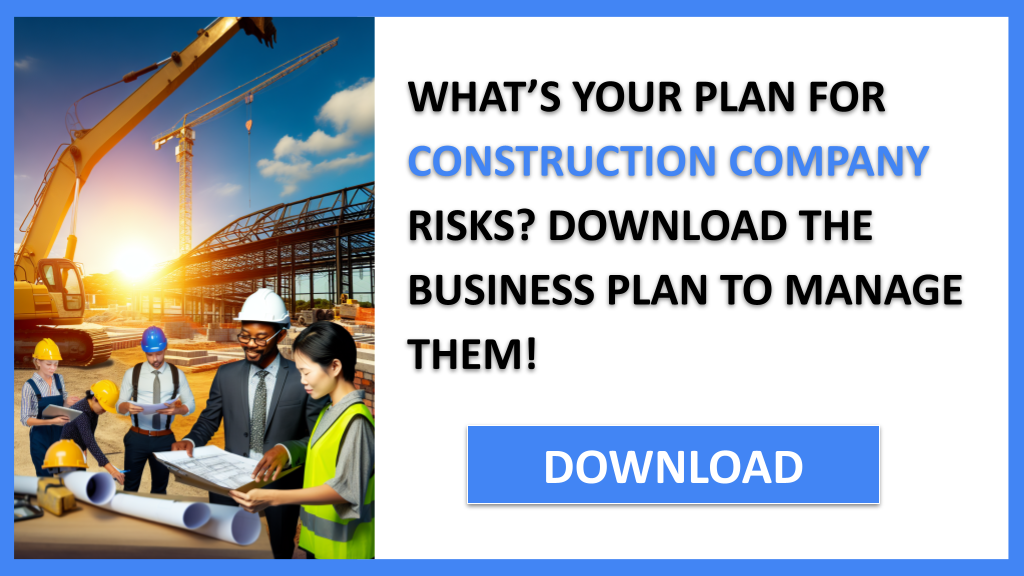 Business Plan Example for Construction Company - Construction Company Risk Management- CTA1