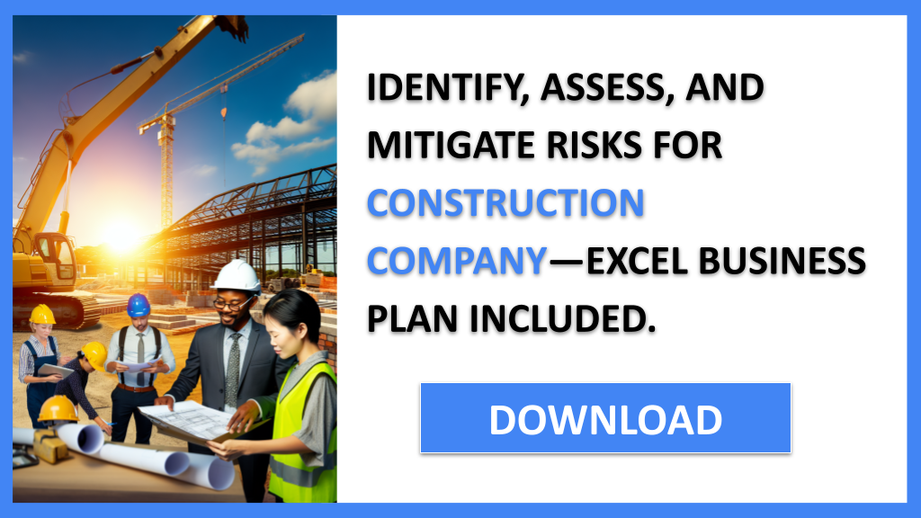 Business Plan Example for Construction Company - Construction Company Risk Management- CTA2