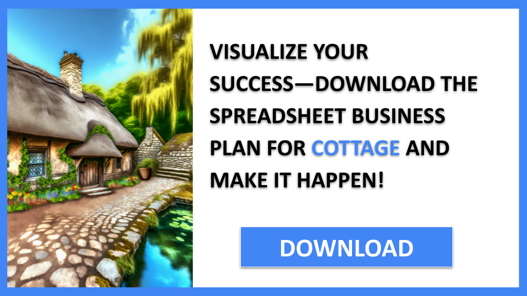 Business Plan Example for Cottage - Cottage Business Plan- CTA3