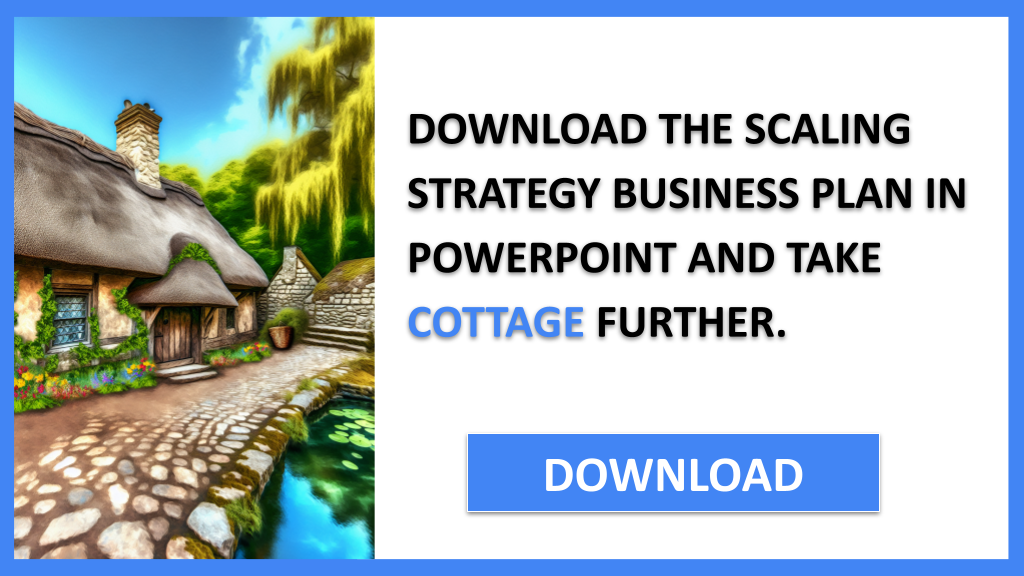 Business Plan Example for Cottage - Cottage Growth Strategy- CTA2