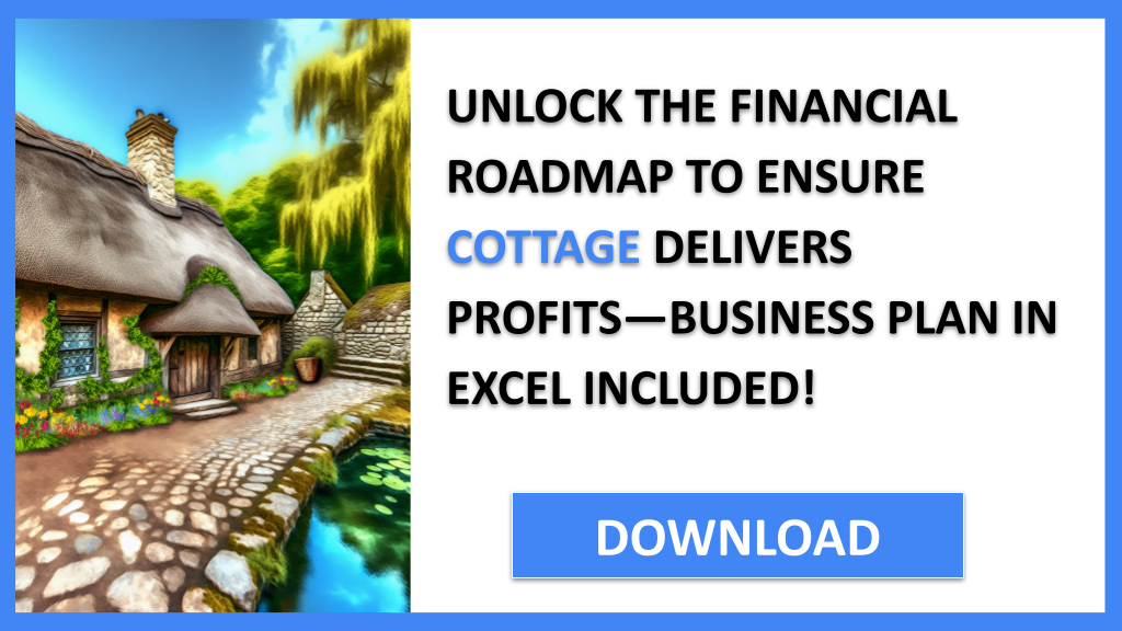 Business Plan Example for Cottage - Cottage Profitability- CTA2