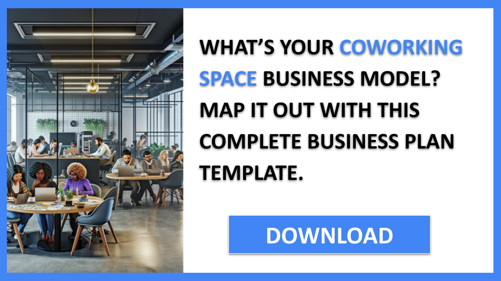 Business Plan Example for Coworking Space - Coworking Space Business Model Canvas- CTA1