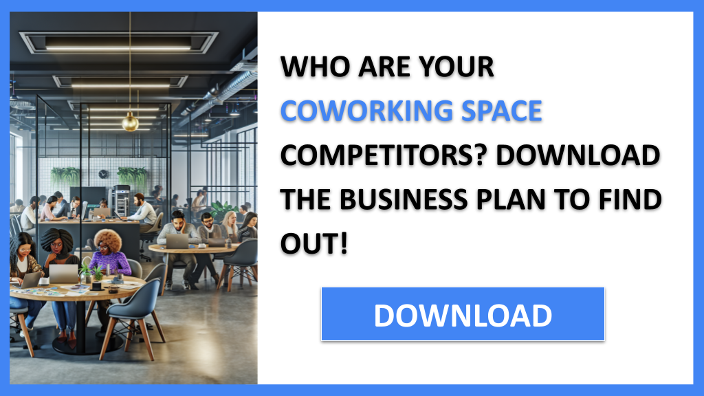 Business Plan Example for Coworking Space - Coworking Space Competition Study- CTA1