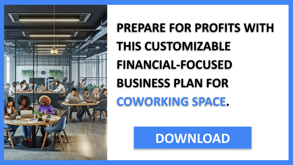 Business Plan Example for Coworking Space - Coworking Space Financial Plan- CTA3