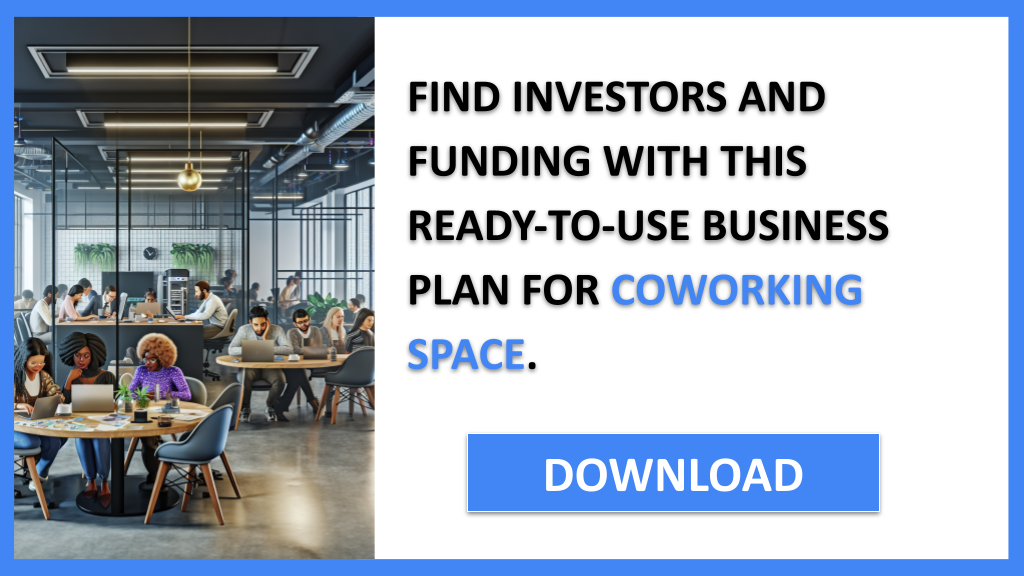 Business Plan Example for Coworking Space - Coworking Space Funding Options- CTA3