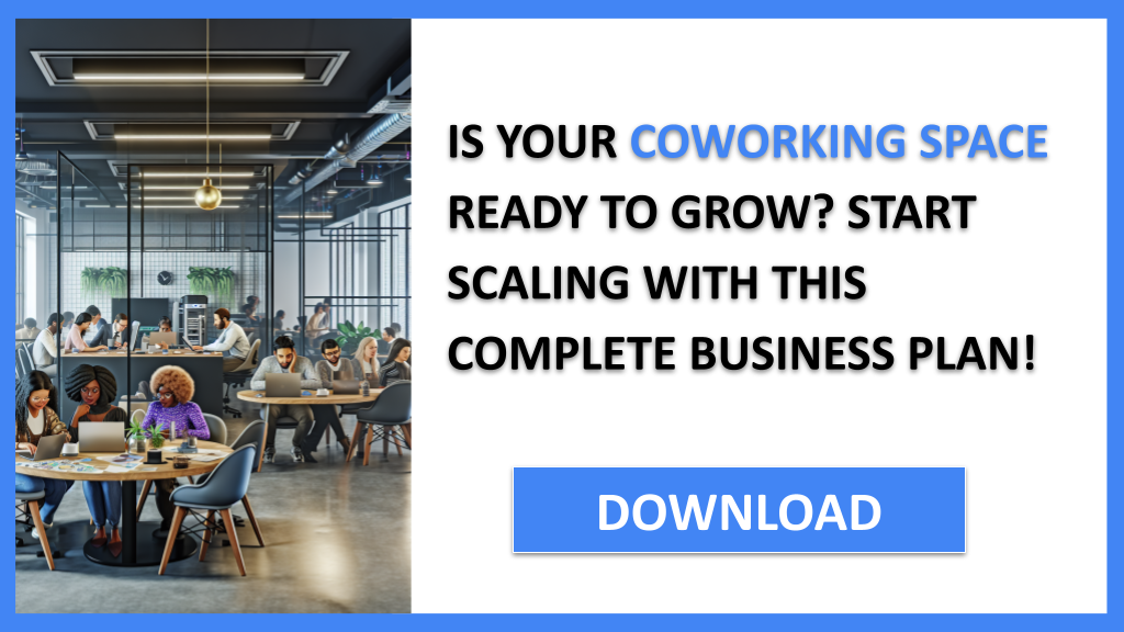 Business Plan Example for Coworking Space - Coworking Space Growth Strategy- CTA1