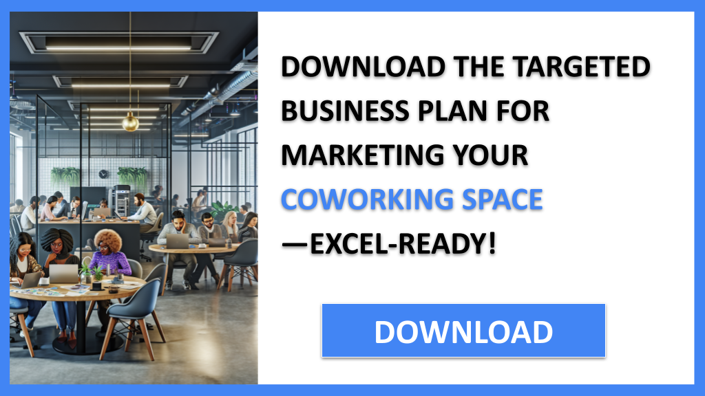 Business Plan Example for Coworking Space - Coworking Space Marketing Plan- CTA2