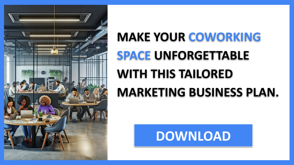 Business Plan Example for Coworking Space - Coworking Space Marketing Plan- CTA3