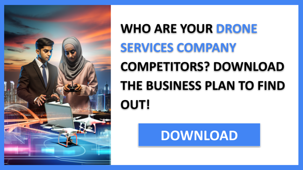Business Plan Example for Drone Services Company - Drone Services Company Competition Study- CTA1