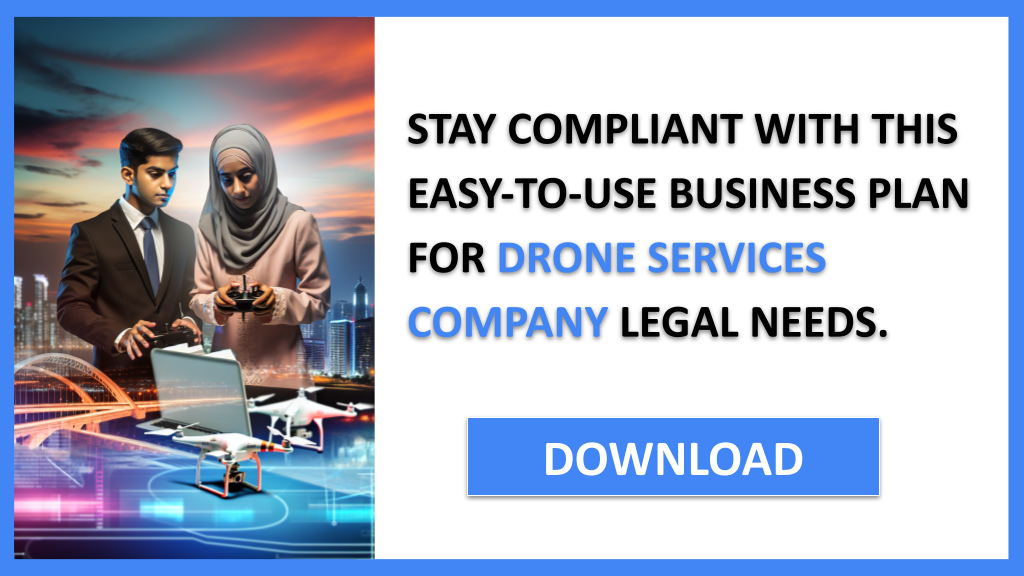 Business Plan Example for Drone Services Company - Drone Services Company Legal Considerations- CTA3