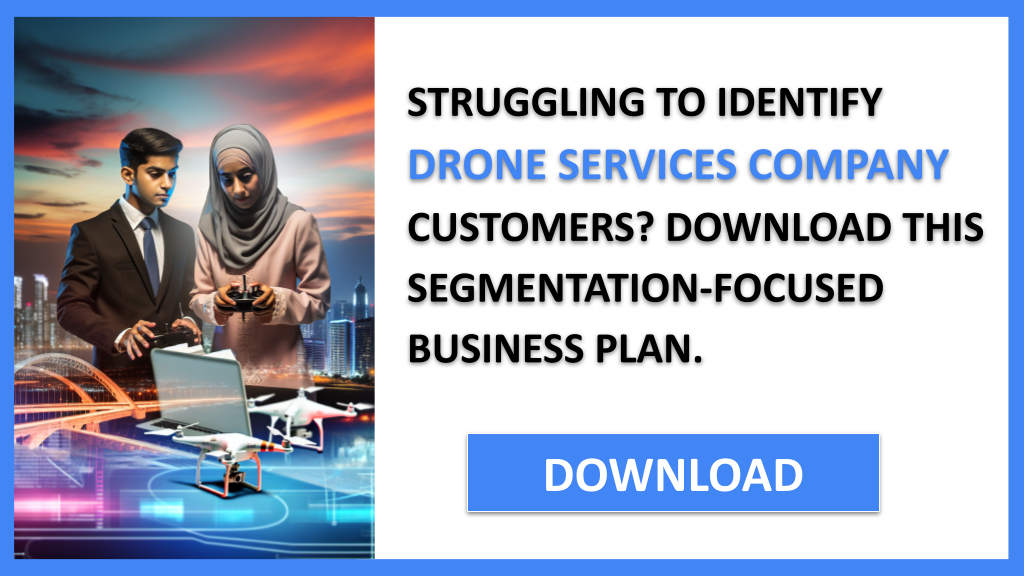 Business Plan Example for Drone Services Company - Drone Services Company Customer Segments- CTA1