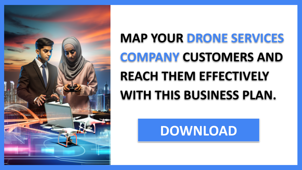 Business Plan Example for Drone Services Company - Drone Services Company Customer Segments- CTA3