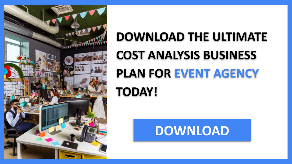 Business Plan Example for Event Agency - Event Agency Costs- CTA3