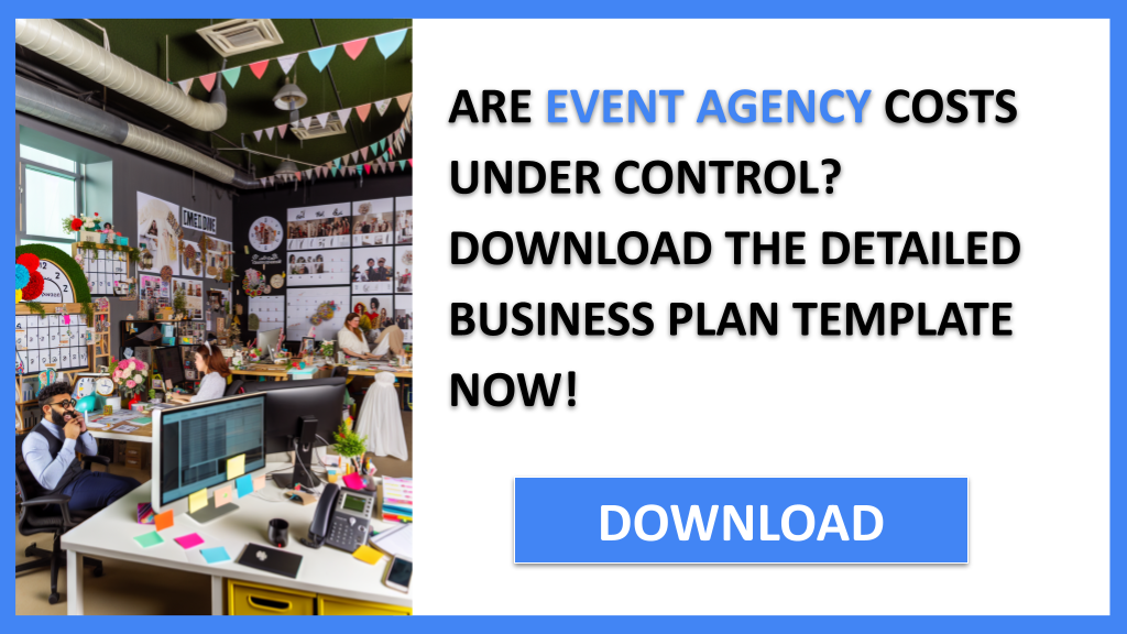 Business Plan Example for Event Agency - Event Agency Costs- CTA1