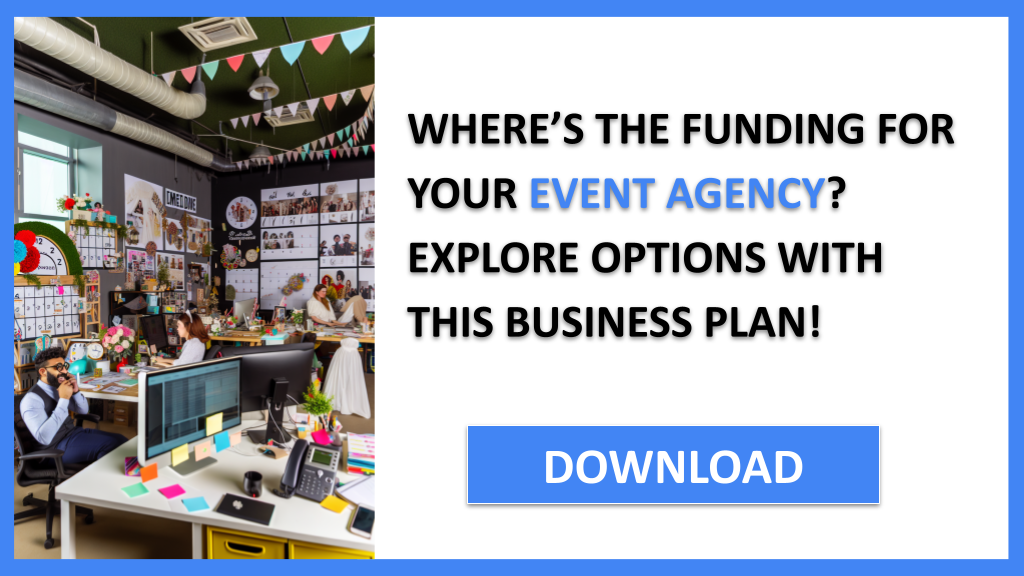 Business Plan Example for Event Agency - Event Agency Funding Options- CTA1