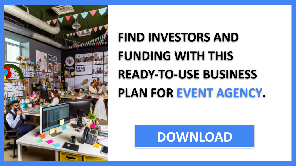 Business Plan Example for Event Agency - Event Agency Funding Options- CTA3