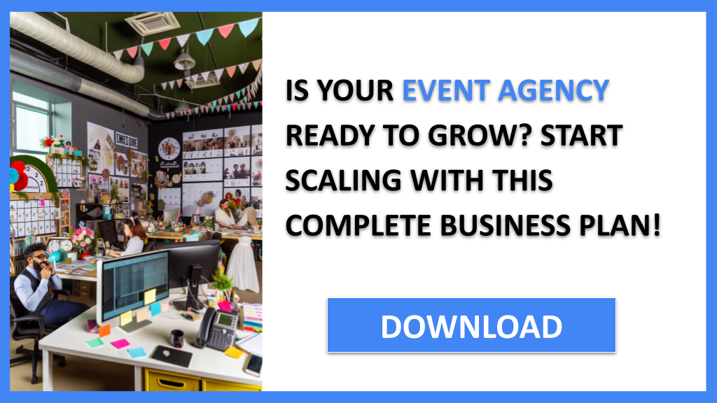 Business Plan Example for Event Agency - Event Agency Growth Strategy- CTA1
