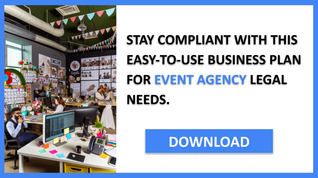 Business Plan Example for Event Agency - Event Agency Legal Considerations- CTA3