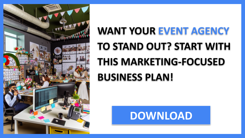 Business Plan Example for Event Agency - Event Agency Marketing Plan- CTA1