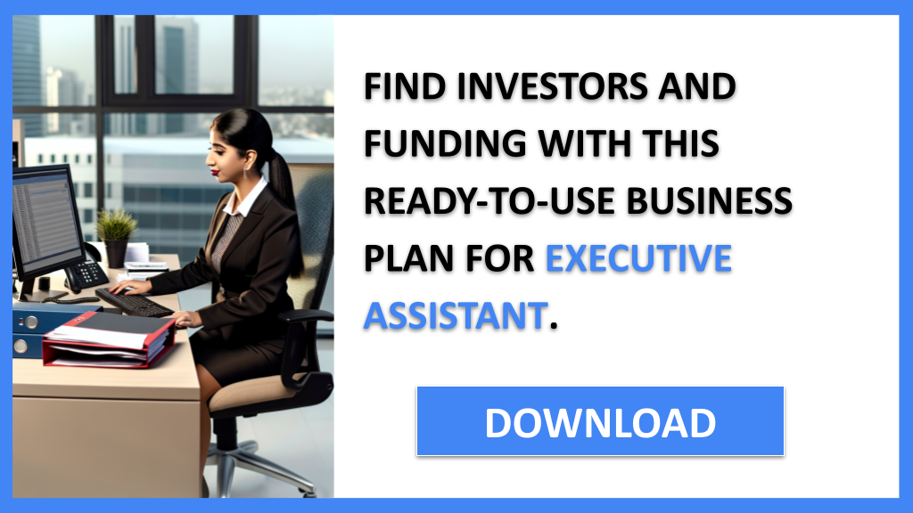 Business Plan Example for Executive Assistant - Executive Assistant Funding Options- CTA3
