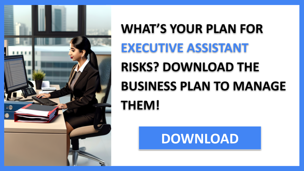 Business Plan Example for Executive Assistant - Executive Assistant Risk Management- CTA1