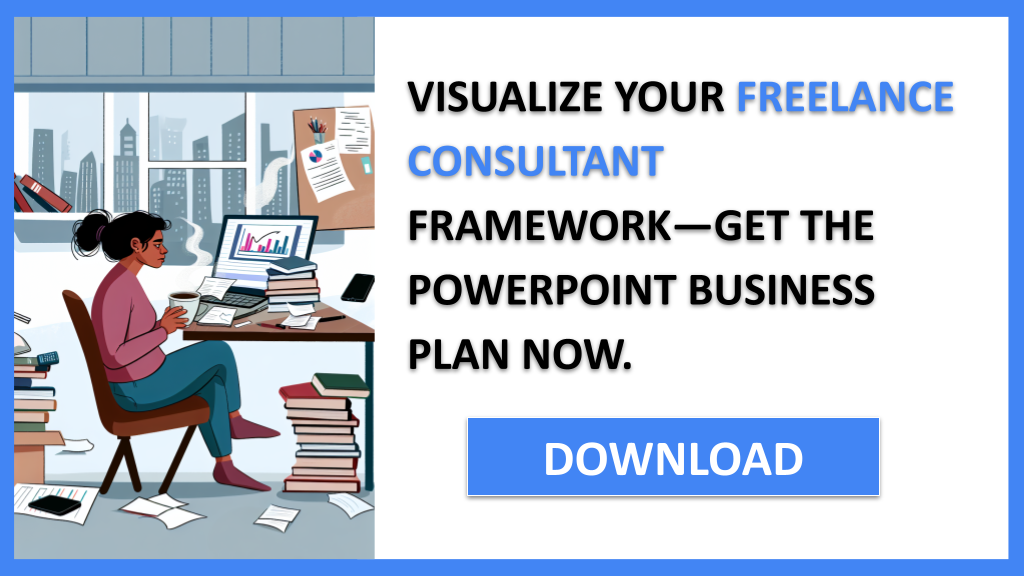 Business Plan Example for Freelance Consultant - Freelance Consultant Business Model Canvas- CTA3