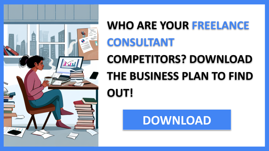 Business Plan Example for Freelance Consultant - Freelance Consultant Competition Study- CTA1