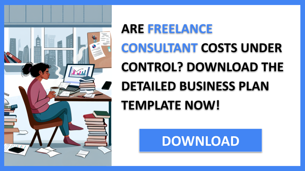 Business Plan Example for Freelance Consultant - Freelance Consultant Costs- CTA1