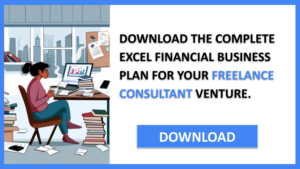 Business Plan Example for Freelance Consultant - Freelance Consultant Financial Plan- CTA2