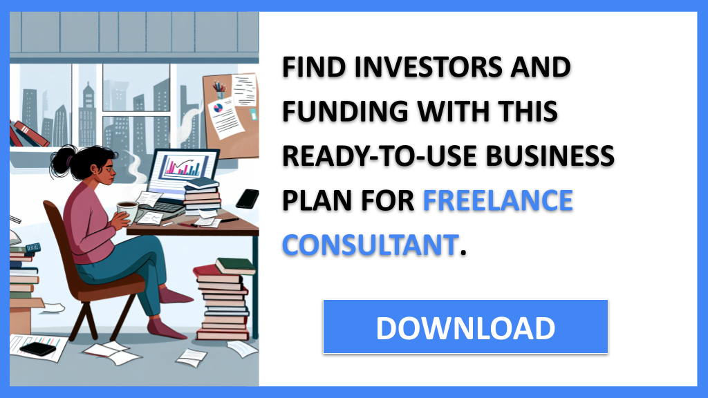 Business Plan Example for Freelance Consultant - Freelance Consultant Funding Options- CTA3