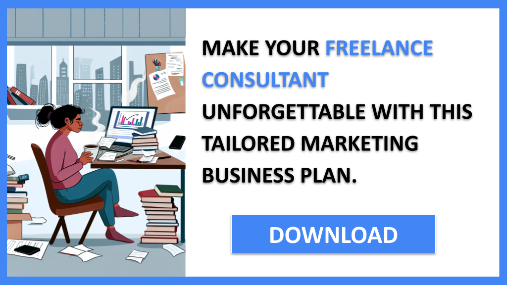 Business Plan Example for Freelance Consultant - Freelance Consultant Marketing Plan- CTA3