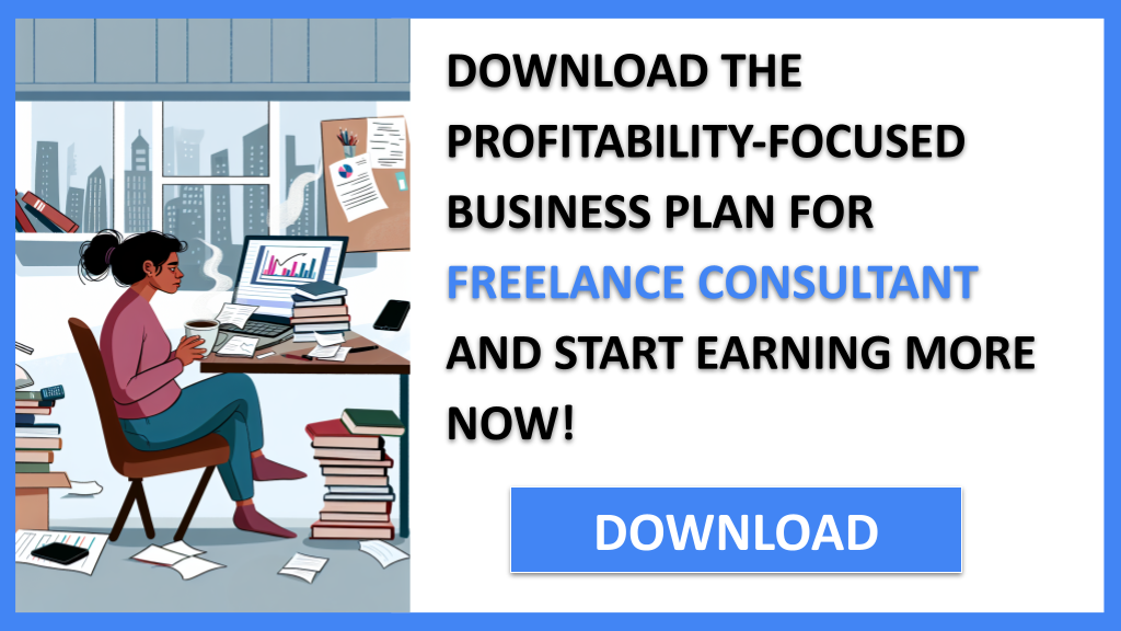 Business Plan Example for Freelance Consultant - Freelance Consultant Profitability- CTA3