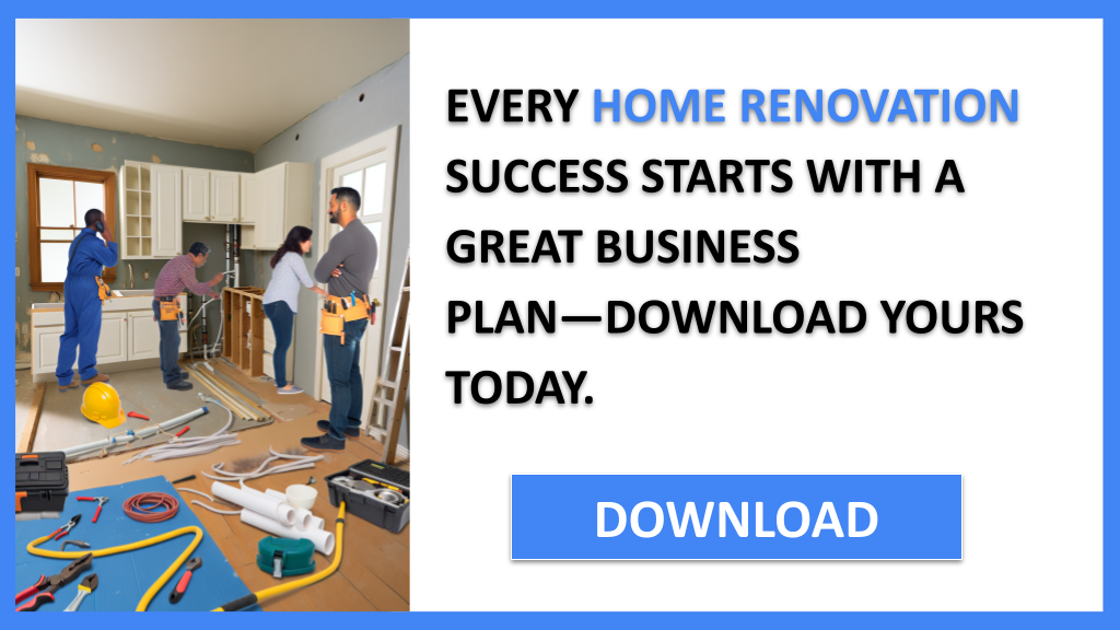 Business Plan Example for Home Renovation - Home Renovation Business Plan- CTA1
