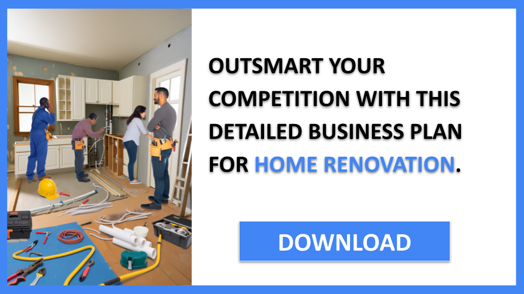 Business Plan Example for Home Renovation - Home Renovation Competition Study- CTA3