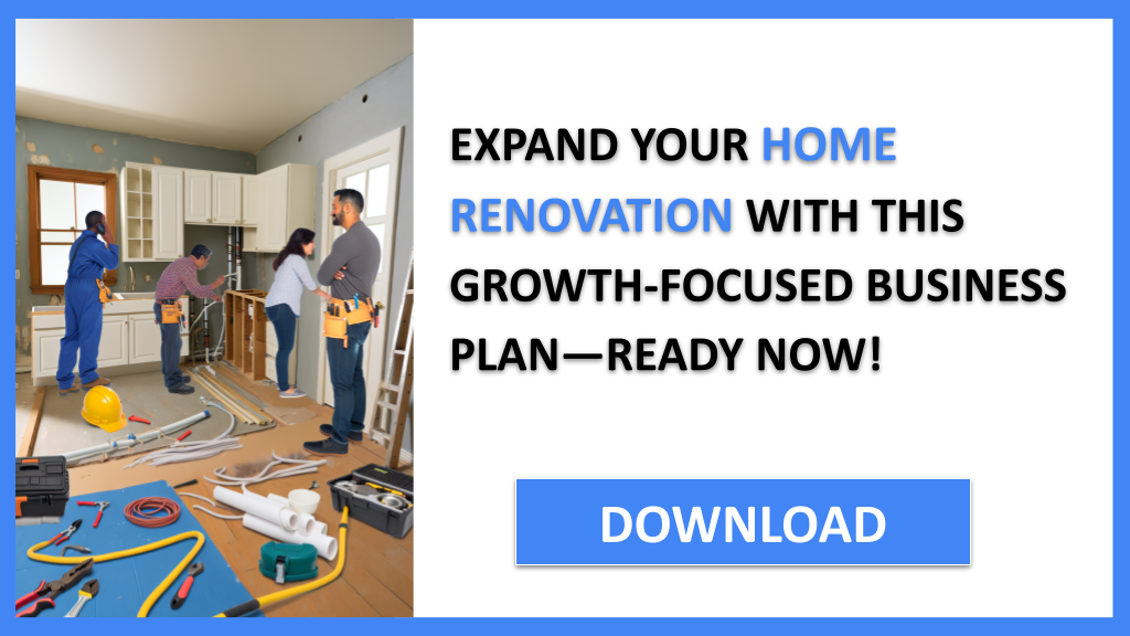Business Plan Example for Home Renovation - Home Renovation Growth Strategy- CTA3