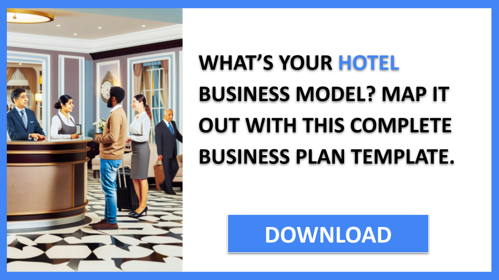 Business Plan Example for Hotel - Hotel Business Model Canvas- CTA1