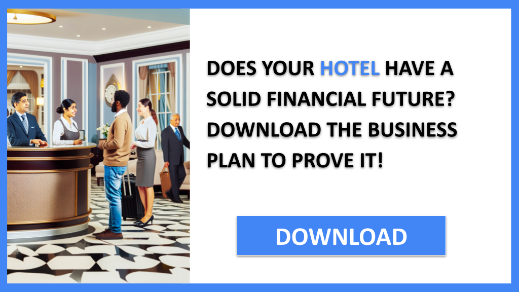 Business Plan Example for Hotel - Hotel Financial Plan- CTA1