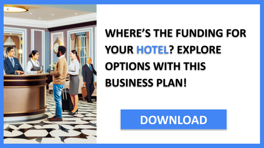 Business Plan Example for Hotel - Hotel Funding Options- CTA1