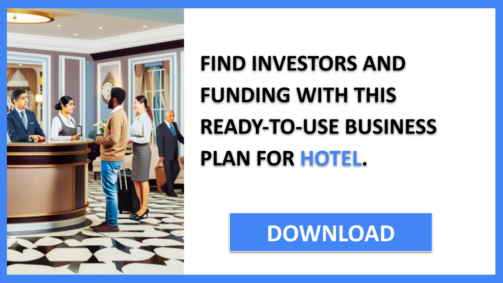 Business Plan Example for Hotel - Hotel Funding Options- CTA3