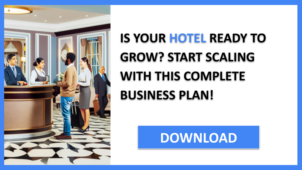 Business Plan Example for Hotel - Hotel Growth Strategy- CTA1