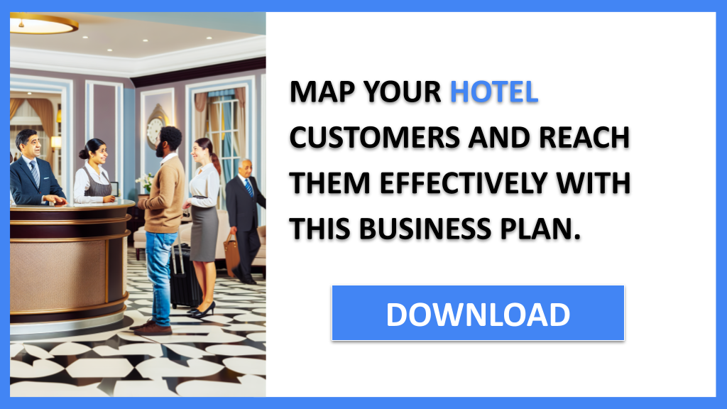 Business Plan Example for Hotel - Hotel Customer Segments- CTA3