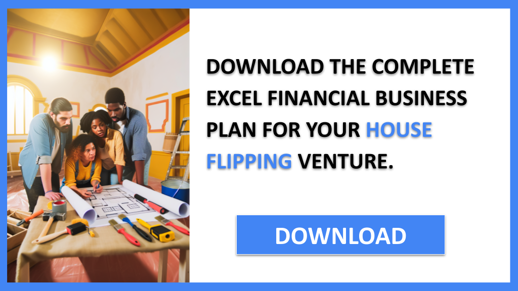Business Plan Example for House Flipping - House Flipping Financial Plan- CTA2