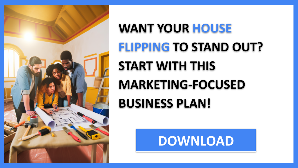 Business Plan Example for House Flipping - House Flipping Marketing Plan- CTA1