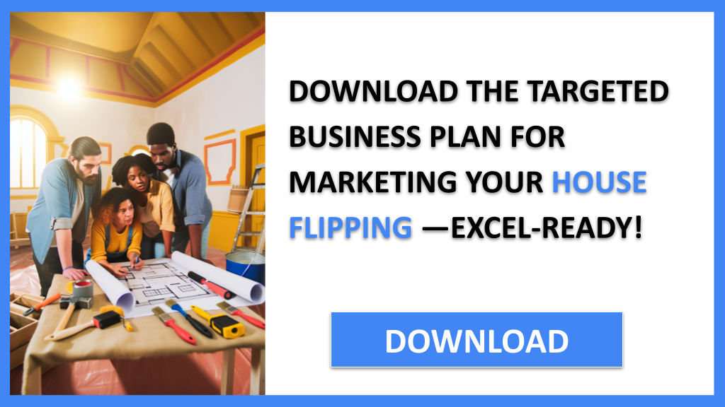 Business Plan Example for House Flipping - House Flipping Marketing Plan- CTA2