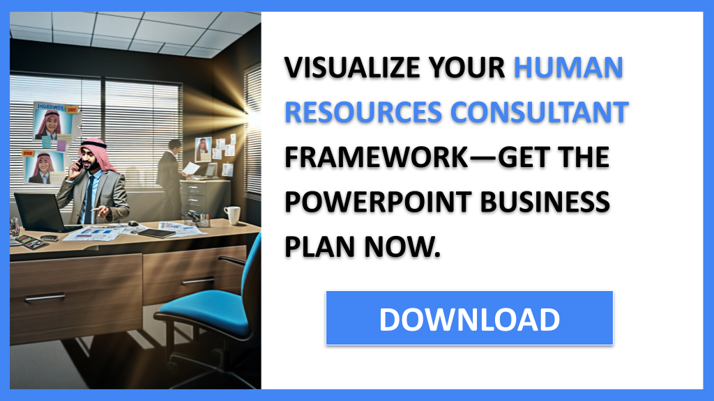 Business Plan Example for Human Resources Consultant - Human Resources Consultant Business Model Canvas- CTA3