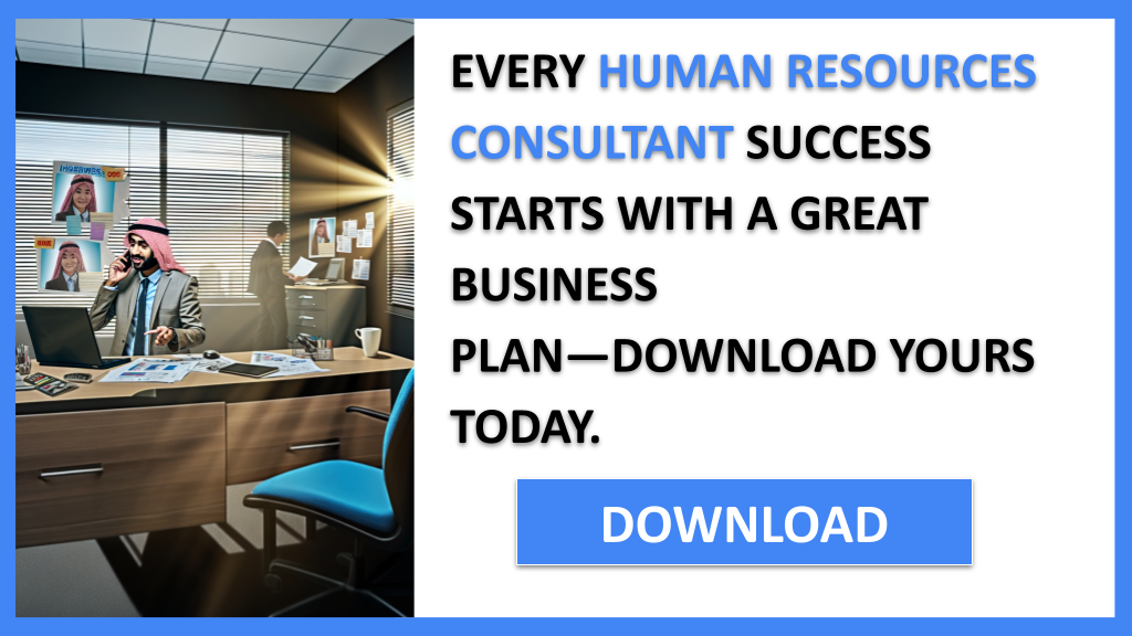 Business Plan Example for Human Resources Consultant - Human Resources Consultant Business Plan- CTA1